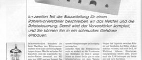Röhrenvorverstärker, Teil 2