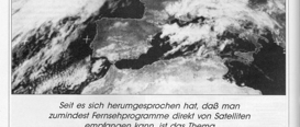 Wettersatelliten (Empfang, Grundlagen)
