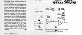 Wienbrückenoszillator (mit Poti einstellbar 350Hz-3500Hz, 3,5V-Amplitude)