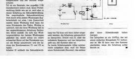 Netzalarm (Stromflussüberwachung 220V)