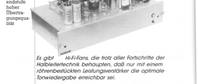 Klasse-A-Röhren-Verstärker (35W)