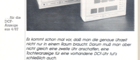 DCF-Tochteruhr
