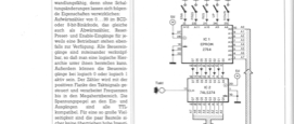 Zähler ohne Zähler (EPROM 2764 als Zähler, LED-Anzeige)