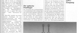 Opto-DAC (D/A-Wandler mit Lichtleitereingang, LWL)