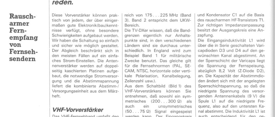 VHF- und UHF-Antennenverstärker