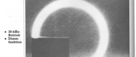 Leuchtstofflampen-Elektronik (Vorschaltgerät, 30kHz, Dimmer, 12-V-Betrieb)