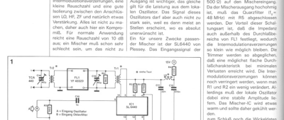 Abstimmteil für HF-Empfänger