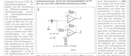 Analog-Schaltungstechnik, Teil 6 (Beispiele mit Differenzstufen, OpAmps)