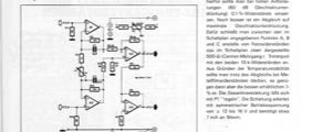 Preiswerter Instrumentenverstärker (NE5514)