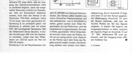 Rolladen-Sensoren (zur Aktivierung der automatischen Rolladensteuerung)
