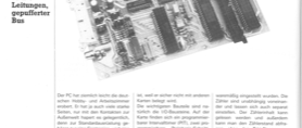 I/O-Karte für PC (32 I/O Ltg. mit 8255, A/D 8-fach, D/A)