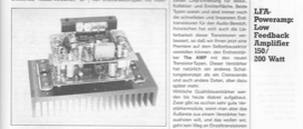 The AMP, Teil 1 (Endverstärker zum Preamp, 150W)