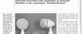 Vorverstärker für Kondensatormirofonkapseln (für 48-V-Phantom-Speisung)