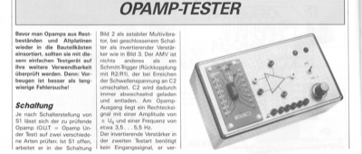OpAmp-Tester