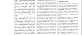 IEC-Centronics-Interface (Drucker als Listener am IEC-Bus)
