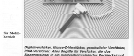 PDM-Verstärker (Mobilbetrieb an 6V mit 4W)
