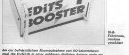 EDITS-Booster (Fahrstrom für digitale Modelleisenbahn)