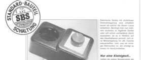 Kompensierende Drehzahlregelung (Thyristor-Motorregelung für Kollektormotoren bis 3500VA)
