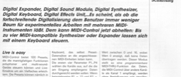 MIDI-Control, Teil 1 (4 MIDI-Geräte an 1 Keyboard)