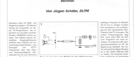PC-Tongenerator (Quarzgenau 20Hz bis 120kHz (XT,AT) Programm)