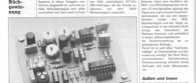 RDS-Demodulator SAA7579T (Radio-Daten)