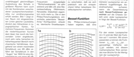 Bessel Arrays (Beschallung mit preiswerten Lautsprechern)