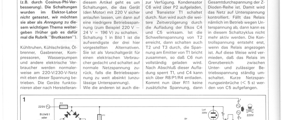 Strom sparen durch Betriebsspannungsreduzierung (bei Netzspannung 230V Vorschaltgerät)