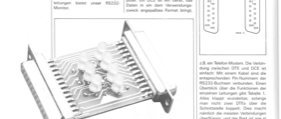 RS232-Monitor (LED-Anzeige für V24-Schnittstelle)