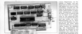 PC-Frequenzzähler (Slotkarte für IBM XT, AT Bus bis 1,3 GHz)