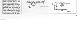 MIDI-Interface für Amiga (Pegelumsetzer)