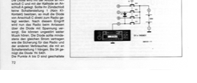 Diode mit Komfort (Autoradio abschalten beim Anlassen verhindern)