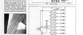 Disco-Brosche (LED-VU-Meter, LM3915)