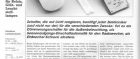 Dämmerungsschalter (mit LDR03)