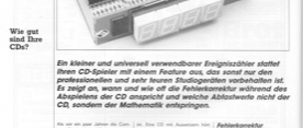CD-Fehlerzähler