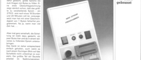 Mini-EPROM-Programmer (Adresse und Daten mit DIP-Schaltern)