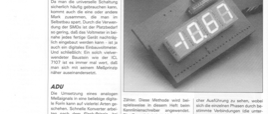 3 1/2-Digit-SMD-Voltmeter (ICL7107)
