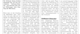 RDS-Software-Decoder (Radio Data System mit dem PC)