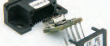 USB im 9-poligen SUB-D-Steckverbinder