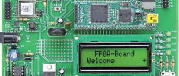 Erweiterungsplatine für das FPGA-Board