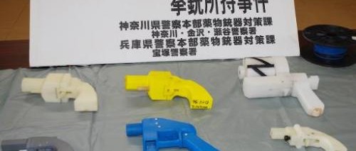 Verhaftung wegen Pistolen aus 3D-Drucker in Japan