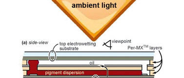 De l'huile pigmentée dans les afficheurs pour y voir plus clair
