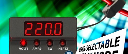 Multimètres de puissance AC à quatre fonctions avec lecture de la fréquence