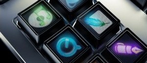 Un écran dans un clavier, à moins que ce soit le contraire