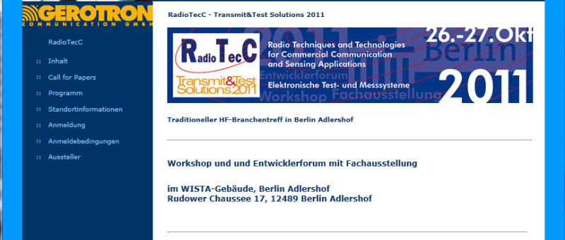 Treffen der HF-Elektroniker