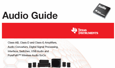 Nieuwe audio-ontwerpgids van TI