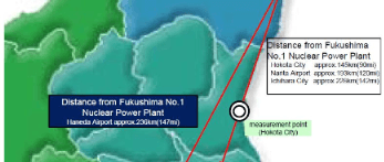 Radioaktivität in Japan: Tagesaktuell im Internet