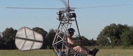 Bemannter Elektro-Helikopter hebt ab
