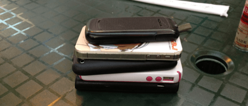 Empilez vos portables : jeu à la mode