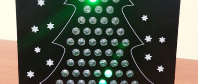 LED-Weihnachtsbaum jetzt als aufgebautes Modul oder Bausatz verfügbar