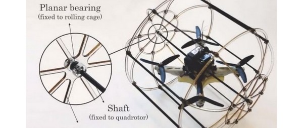 HyTAQ: Roboter fährt, fliegt und springt
